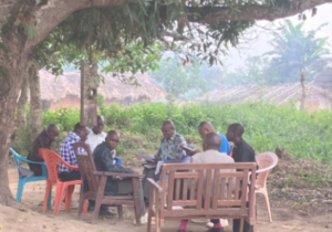 Pastors studying the Bible together in Mabikwa
